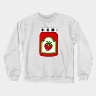 STRAWBERRY Lover Jam Jar Crewneck Sweatshirt